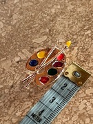 Broszka paleta malarska 