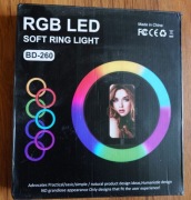 Lampa rgb do wkładania smartfona