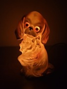 Unikatowa Porcelanowa Lampa Zapachowa Piesek - GERMANY 19131 - Art Deco