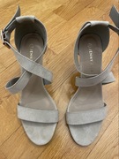 BUTY DAMSKIE SANDAŁY Jenny Fairy CCC rozm.37, na szpilce, szare