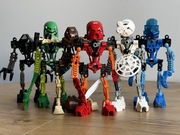 Lego Bionicle Toa Mata 6szt, cała seria + pudełka, instrukcje