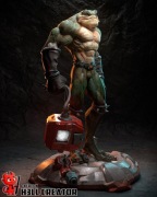 Figurka druk 3D żywica "  H3LL creator Zitz - F1604 " - 195 mm