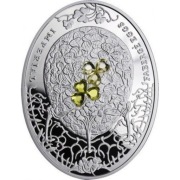 Niue, 2 dolary 2010, Jajo Faberge, Koniczynowe