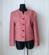 Viyella lekki wełniany żakiet pudełkowy XL