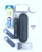 Elektryczna szczoteczka do zębów Oral-b iO6n czarna + pasta + końcówki