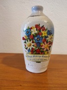 Butelka ceramiczna z motywem kwiatowym – E. Eberhardt München – 3/8 litra