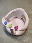 Krzesło do kąpieli THERMOBABY fotelik rozowy