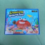 Pluszowy zabawkowy czerwony krab dla niemowląt 12-18 miesięcy 