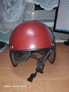 Oryginalny Czechosłowacki kask motocyklowy Kavona Karvika z czasów PRL