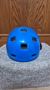 Kask dziecięcy rowerowy Decathlon Oxelo niebieski S, 52-54cm DH001