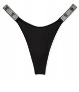 Stringi Victoria Secret z błyszczącym cyrkoniami