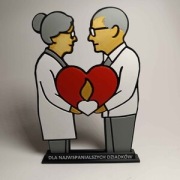 Płomień Miłości Dziadków "Idealne na prezent!" (PLA) - DRUK3D