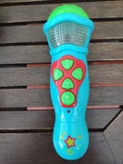 Mikrofon zabawka Carousel dźwięk światła