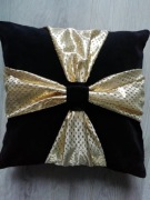 Poszewka Ozdobna kokarda 