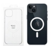ORYGINALNE ETUI APPLE CLEAR CASE MAGSAFE na iPHONE 15 / 14 / 13 BEZBARWNY