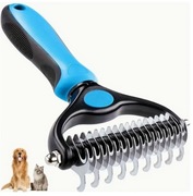 Dwustronna Szczotka do Pielęgnacji Zwierząt ze stali nierdzewnej