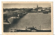 Warszawa – most na Wiśle i panorama Pragi, widokówka przedwojenna