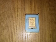 Temperówka niebieska przebiśniegi kredek ZP Pttk Foto Pam Warszawa PRL