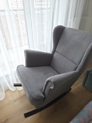 Fotel uszak szary nie używany 