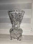 Kryształ PRL Kryształowy Wazon Kunszt XX wieku