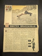 Przekrój Sierpień 1963 Psy Brazzaville Mussolini Ospa we Wrocławiu 