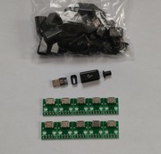 15x wtyk micro USB na kabel + 10 gniazd