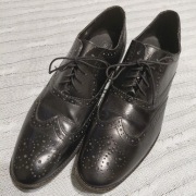 Asos skórzane buty wizytowe  eleganckie 46 czarne