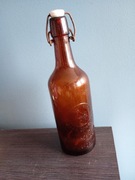 Haberbusch i Schiele butelka huta Ujście Chodzież Warszawa szkło porc 