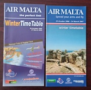Rozkład lotów Air Malta - 2 różne