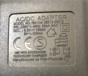 Dwunapięciowy Zasilacz W41DA-06515-09015 | DC 6.5V DC / AC 9V | RJ11