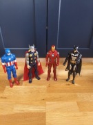 Thor kapitan Ameryka Batman iron Mana figurki 