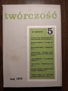 Twórczość nr 346 (5/1974) Borges; Libera o Gombrowiczu; Artur Rubinstein