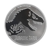 Srebrna moneta Jurassic Park 2020 Niue 2$ 1 oz. 999