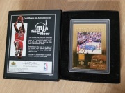 Michael Jordan MJ’s Final Floor 22kt Gold Card Upper Deck