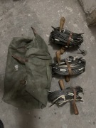 Zestaw odciągów do masztu antenowego ze zwijakami i torbą