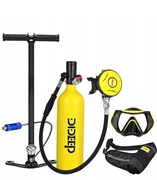 Butla tlenowa 1L- do 30m zanurzenia (można transportować w samolocie)