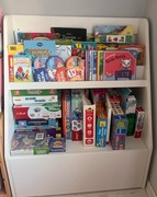 IKEA BERGIG Regał na książki z szufladą,  meble do pokoju dziecka