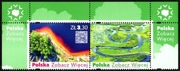 5065 - 5066 Polska Zobacz Więcej (pasek 2 znaczki z napisem)