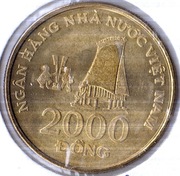 WIETNAM 2000 dong 2003, KM# 75, AU