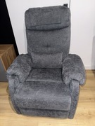 Fotel relaksacyjny masująca grzewczy rozkładany na pilota