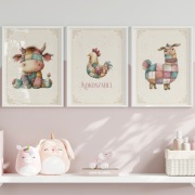 Zestaw 3 plakatów KOKOSZANEL A4