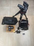 Nikon D5600 + Nikkor 35mm 1.8 niski przebieg, statyw, torba