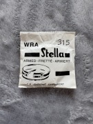 315 szkło szkiełko zbrojone do zegarka vintage srebrny ring Stella