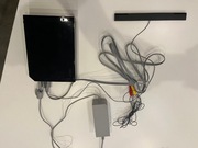 Czarne Nintendo Wii - sprawne, ale zepsute.