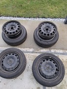 Felgi stalowe 205/55/R16 i opony zimowe 