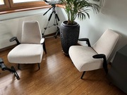 Danuta Kowalska, Roman Lisowski fotele 2 sztuki PRL 1958 rok