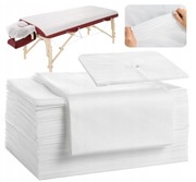 PODKŁAD NA STÓŁ DO MASAŻU WŁÓKNINOWY POKROWIEC 100 szt