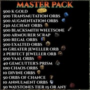 Path Of Exile 2 Zestaw Currency MASTER Pack Dawn Of The Hunt Poe2