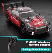 RC samochód drift 40 km/h z akumulatorem elektryczny zabawka 