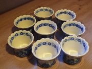 FAJANS KOŁO - MISECZKI / CZARKI  8 SZT